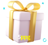 Receba seus bônus de boas-vindas no 5ppg